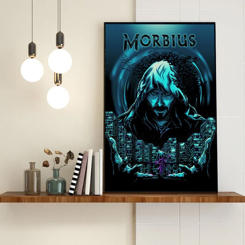 Morbius Movie Marvel Comics Wall Art Poster Canvas
