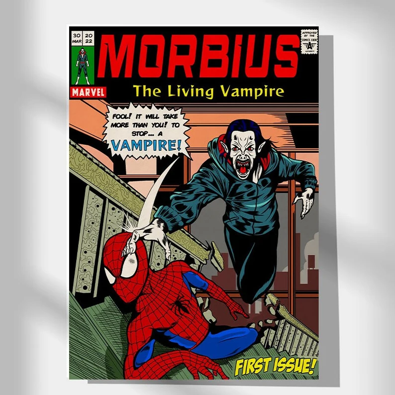 Morbius Wall Art Home Decor Poster Canvas