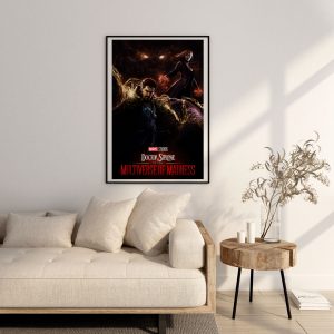 Multiverse Of Madness Dr Strange 2 Movie Poster Canvas