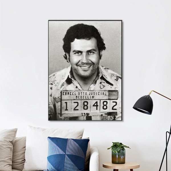 Pablo Escobar Wall Art Home Decor Poster Canvas