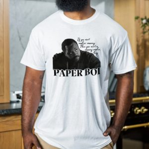 Paper Boi Black And White Unisex T-Shirt
