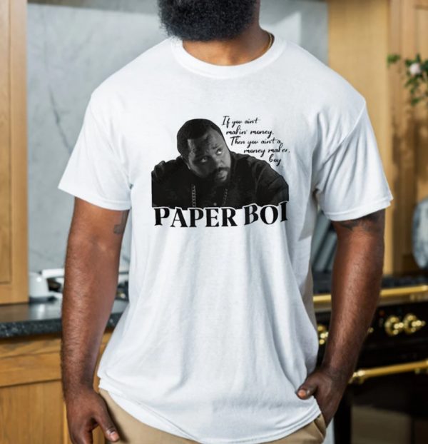 Paper Boi Black And White Unisex T-Shirt
