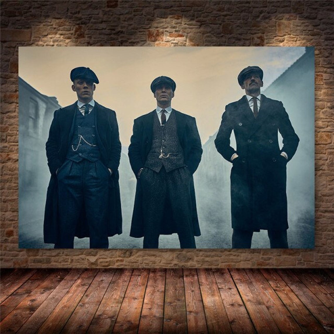 Peaky Blinders Art Print On Canvas Poster Canvas