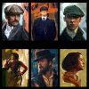 Peaky Blinders TV Series Retro Home Decor Poster Canvas