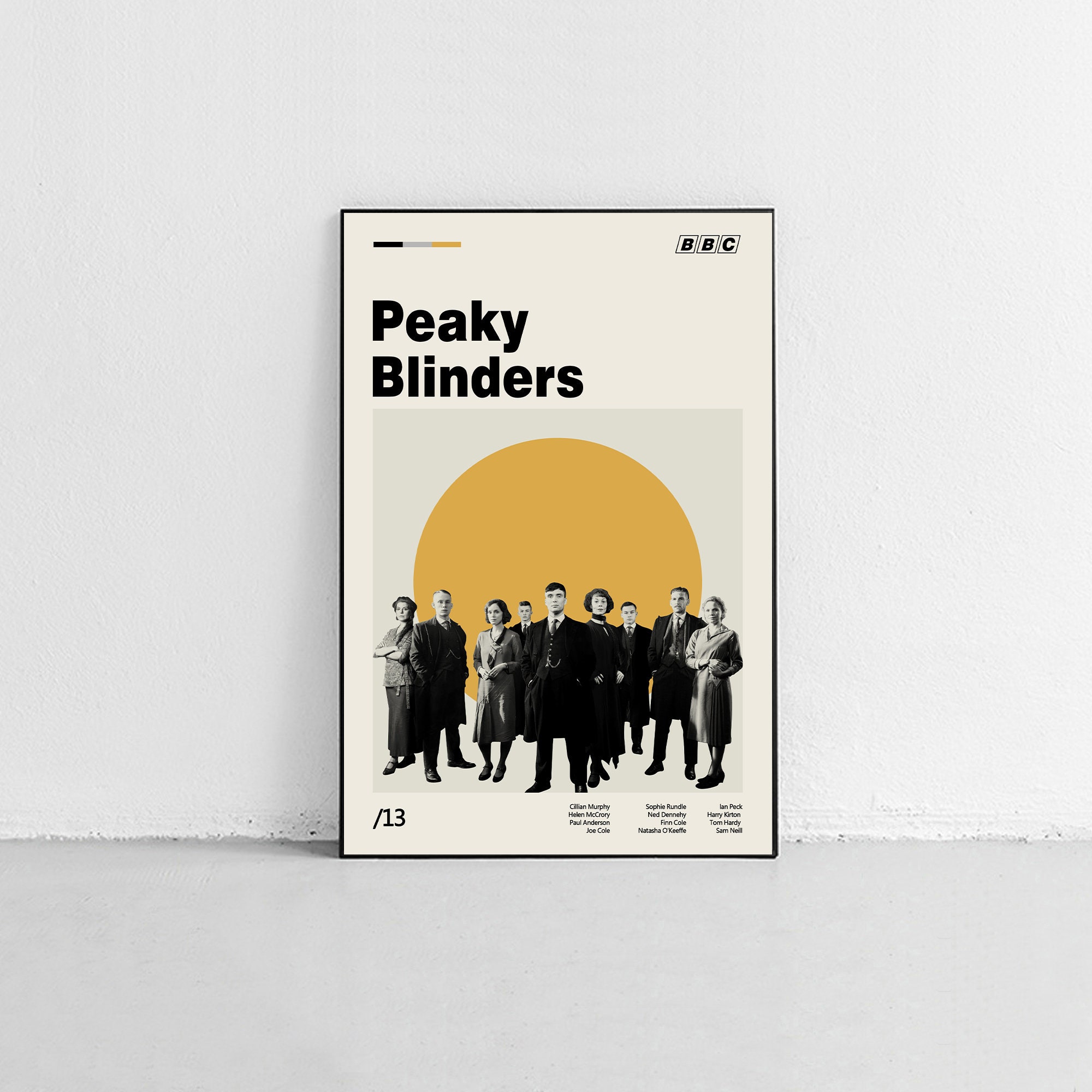 Peaky Blinders TV Series Season 6 Poster Canvas