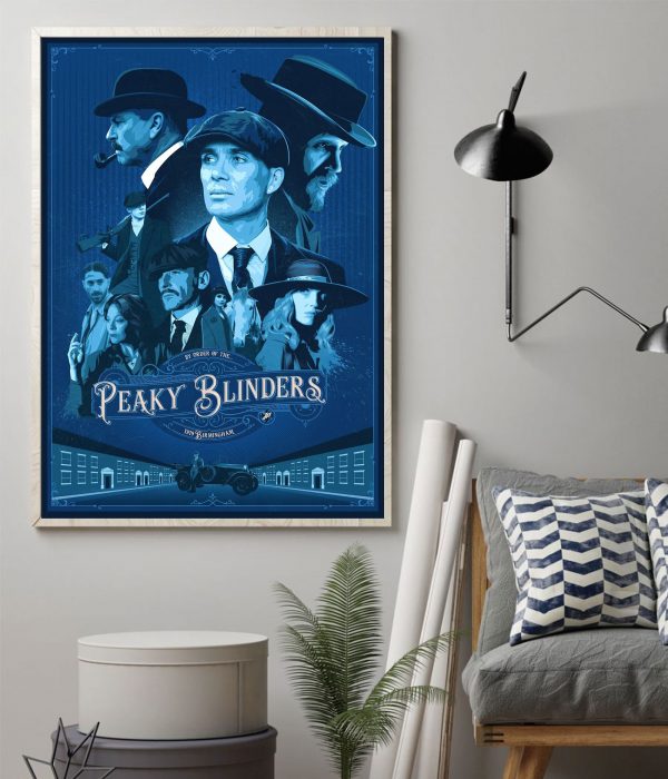 Peaky Blinders Tommy Shelby Wall Art Poster Canvas