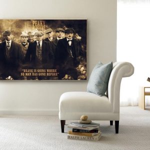 Peaky Blinders Tommy Wall Art Home Decor Poster Canvas