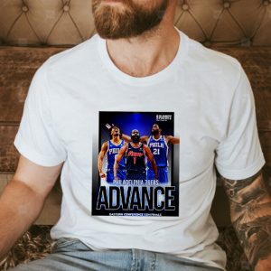 Philadelphia 76ers Advance Eastern Conference Semifinals NBA Classic T-Shirt