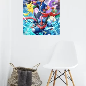 Pokemon Wall Art Home Decor Poster Canvas