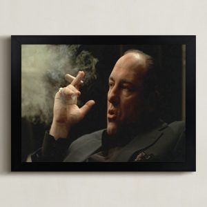 Tony Soprano Cigar Smoke Canvas Print or Poster