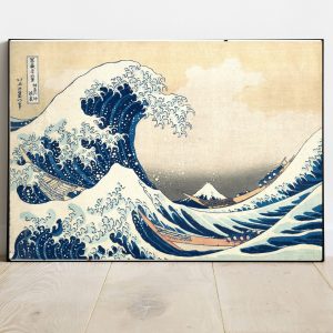 Katsushika Hokusai The Great Wave Off Kanagawa Wall Art Home Decor Poster Canvas