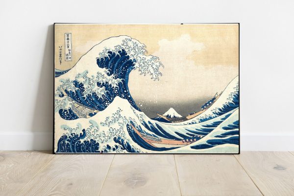 Katsushika Hokusai The Great Wave Off Kanagawa Wall Art Home Decor Poster Canvas