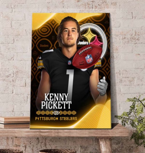 QB Kenny Pickett NFL Draft 2022 Poster Canvas