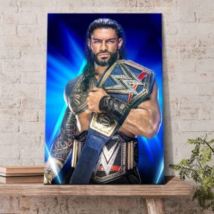 Roman Reigns Champions WrestleMania Poster