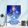 Roman Reigns Vs Brock Lesnar Champion Poster Wall Art