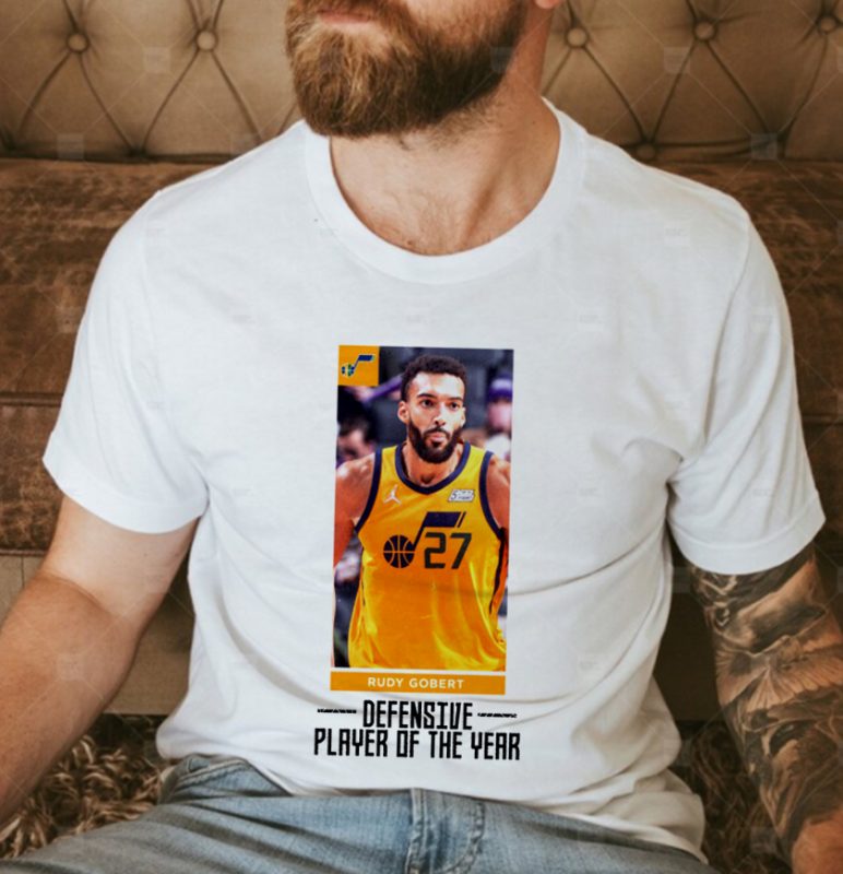 Rudy Gobert Defensive Player Of The Year Gifts TShirt Kaiteez