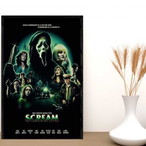 SCREAM Movie Halloween Wall Art Decor Poster Canvas
