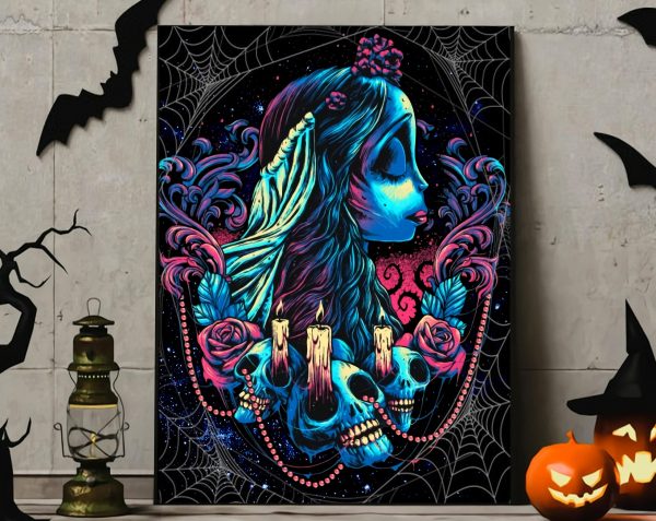 Sally Nightmare Before Christmas Movie Home Decor Poster Canvas