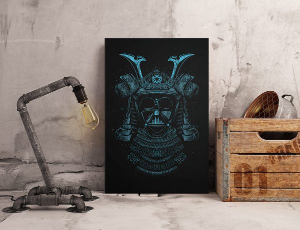 Samurai Darth Wall Art Home Decor Poster Canvas