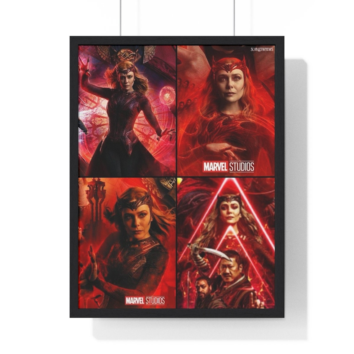 Scarlet Witch In The Multiverse Of Madness 2022 Wall Art Decor Poster Canvas