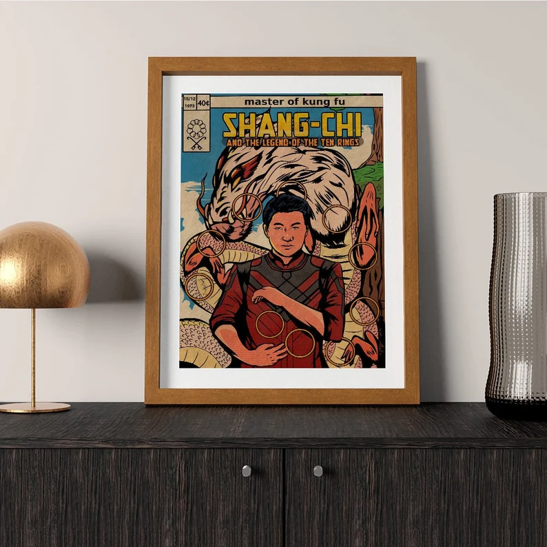Shang Chi Wall Art Home Decor Poster Canvas
