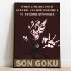 Son Goku Dragon Ball Manga Anime Japanese Movie Home Decor Poster Canvas