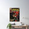 Spiderman Bathroom Funny Superhero Home Decor Poster Canvas