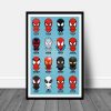 Spider-Man Peter Parker Home Decor Poster Canvas