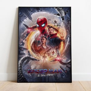 Spiderman No Way Home Home Decor Poster Canvas