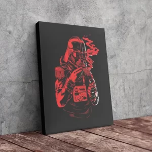 Star Wars Darth Vader Smoking Wall Art Home Decor Poster Canvas