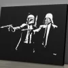 Star Wars Darth Vader Smoking Wall Art Home Decor Poster Canvas