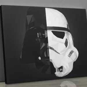 Star Wars Darth Vader and Stormtrooper Wall Art Home Decor Poster Canvas