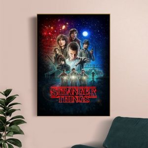 Stranger Things S1 (2016) Vintage Wall Art Home Decor Poster Canvas