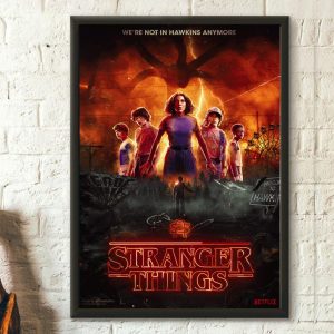 Stranger Things Season 4 Wall Art Home Decor Poster Canvas