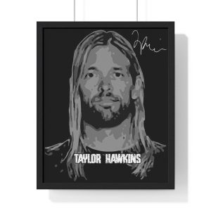 Taylor Hawkins Drummer Poster Canvas