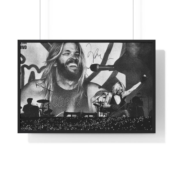 Taylor Hawkins Poster Wall Art Decor Canvas