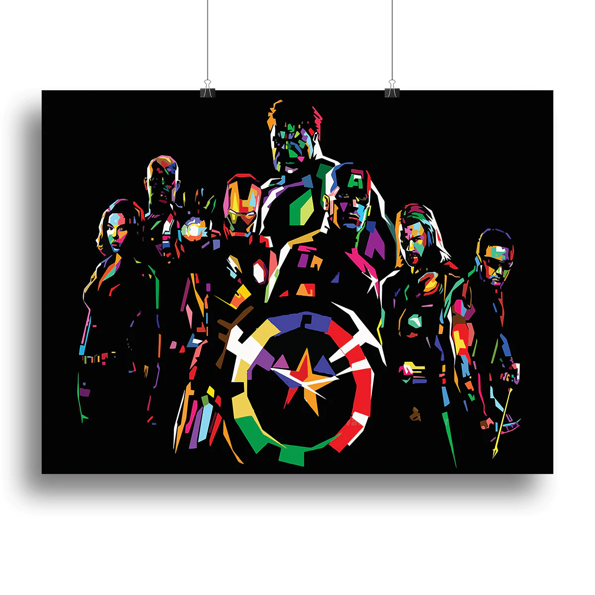 The Avengers Pop Art Canvas Print or Poster