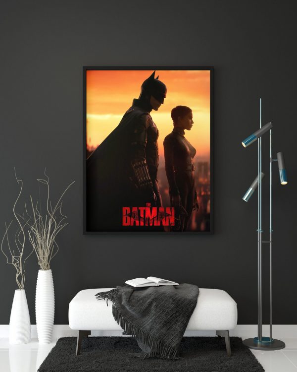 The Batman 2022 Catwomen Poster Canvas