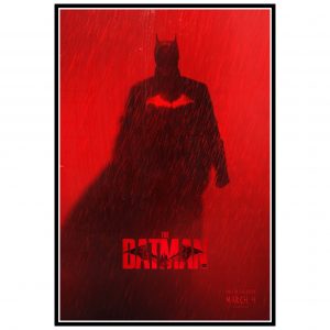 The Batman 2022 Movie Prints Poster Canvas