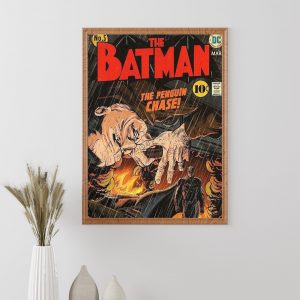 The Batman 2022 Movie Wall Art Poster Canvas