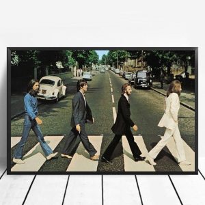 The Beatles Band Wall Art Home Decor Poster Canvas