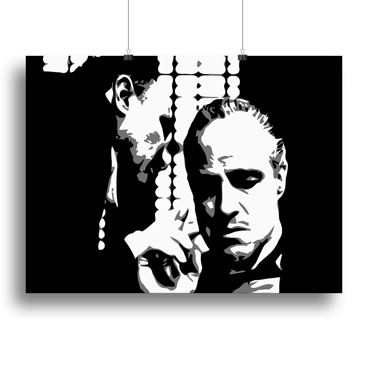 The Godfather – A Word With The Don Canvas Print or Poster