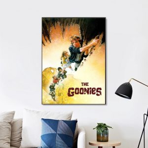 The Goonies Movie (1985) Vintage Wall Art Home Decor Poster Canvas