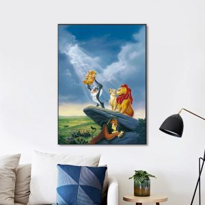 The Lion King (2019) Movie Wall Art Home Decor Poster Canvas