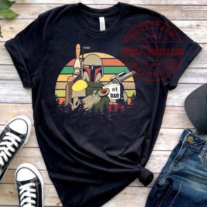 The Mandalorian 1 Dad Fathers Day Star Wars T-Shirt