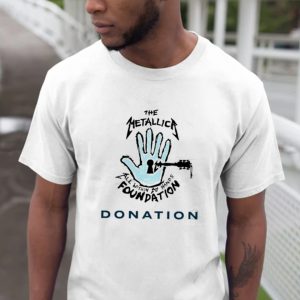The Metallica All Within My Hands Charity Donation Gifts T-Shirt