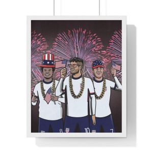 The USMNT’S Golden Generation Are Going To 2022 World Cup Poster Canvas