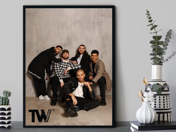 The Wanted Tom Parker Poster Canvas