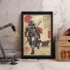 The Way Of Bounty Hunter Woodblock Wall Art Home Decor Poster Canvas