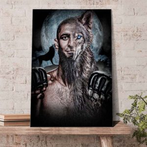 The Wolf Volkanovski UFC 273 Poster Canvas